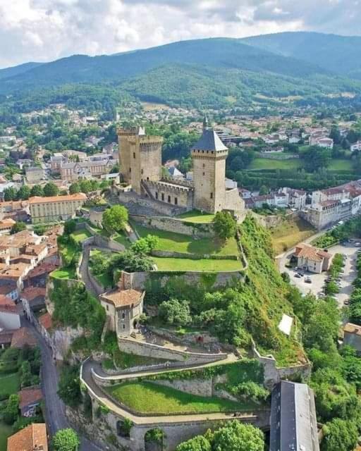 Charmant T2 Duplex Centre De Foix Exterior foto